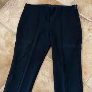 Women's black knit slacks. Chico's size 2.